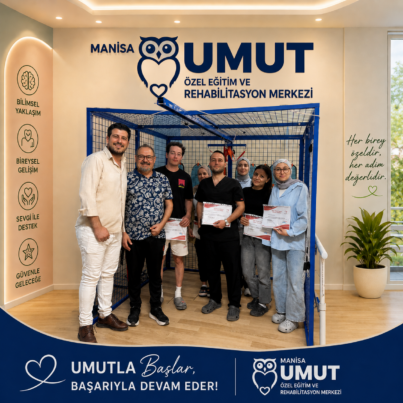 Manisa Umut Özel Eğitim Uzay Terapi Sistemi Kurulumu ve Eğitimi -2026 2 Manisa Umut Özel Eğitim Uzay Terapi Sistemi Kurulumu ve Eğitimi - Uzay Terapi Sistemi kurulumu sonrasında gerçekleştirilen uygulamalı fizyoterapist eğitimi ve sertifika programı.